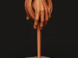 Realistic Hand Headphone Stand | Gamer Desk Accessory-2