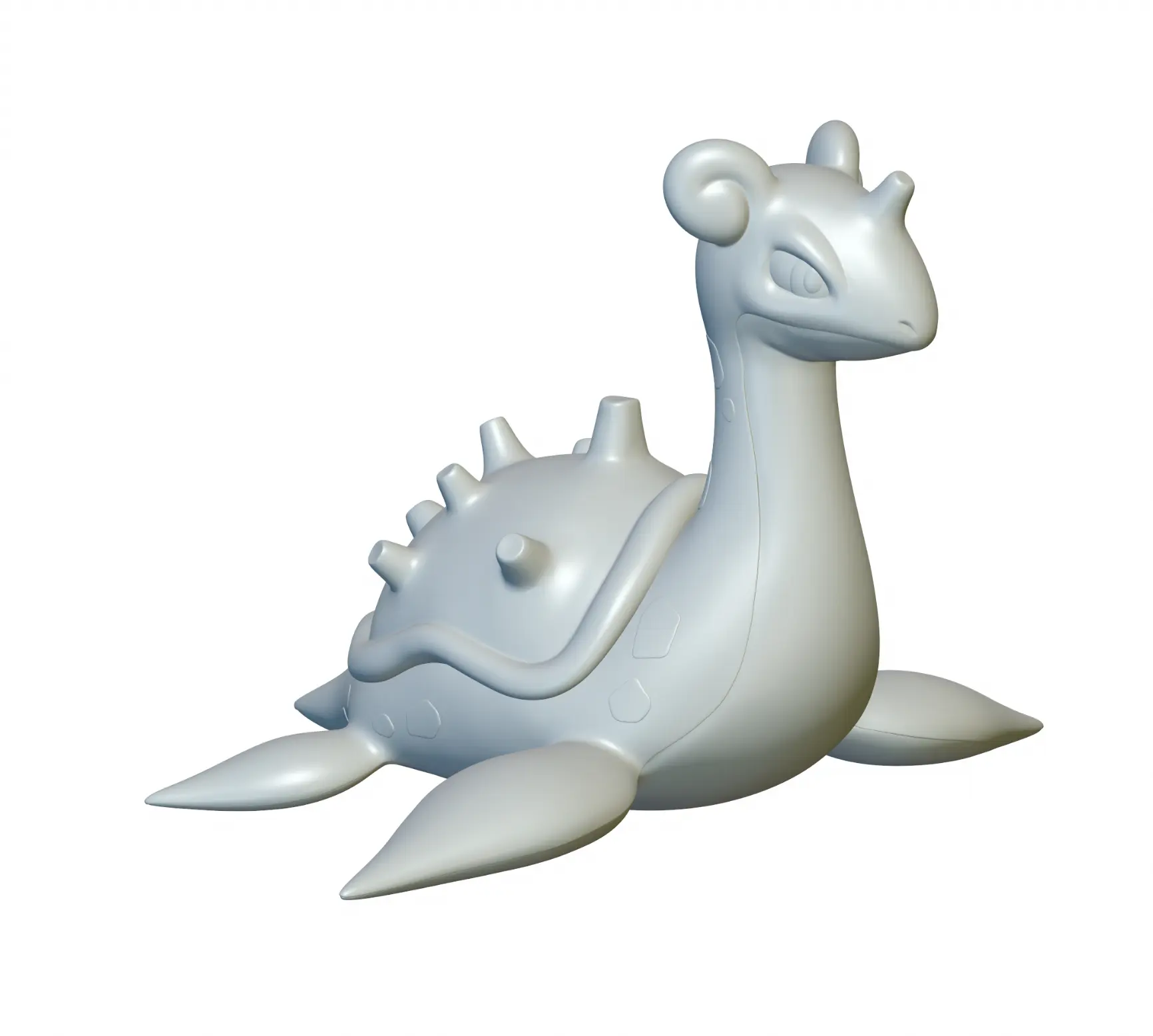 Pokemon Lapras #131 - ¡Listo para imprimir en 3D!