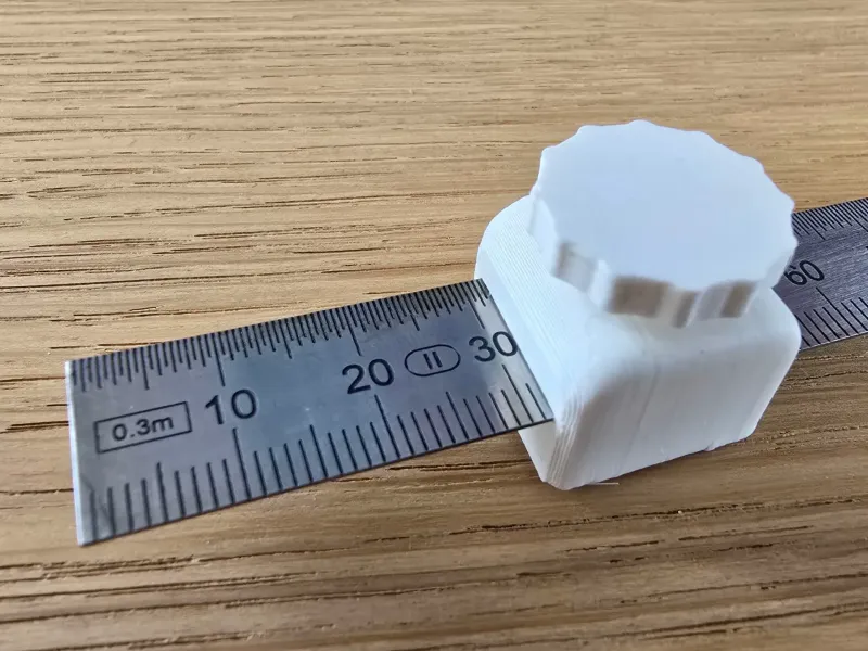 Linealanschlag für Metalllineale (15mm x 1mm)