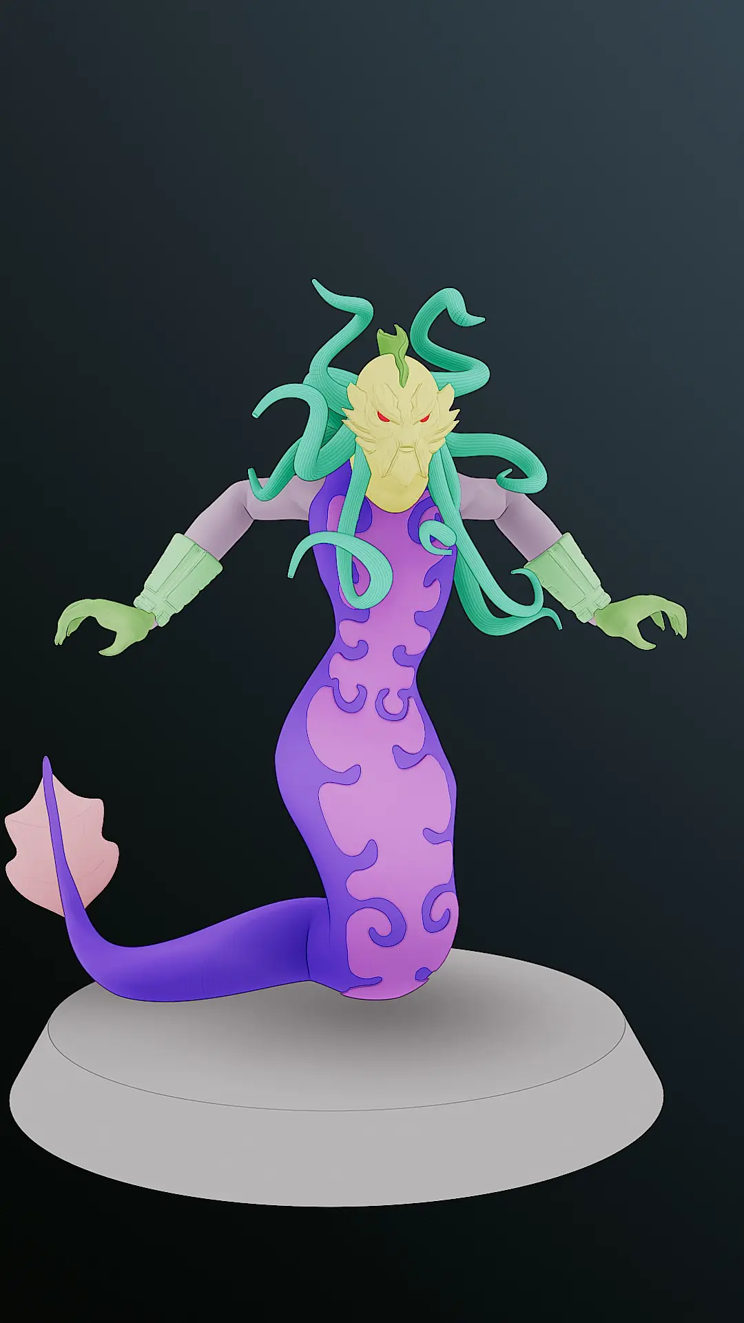 Bai Tza 3D Model - Jackie Chan Adventures Villain 