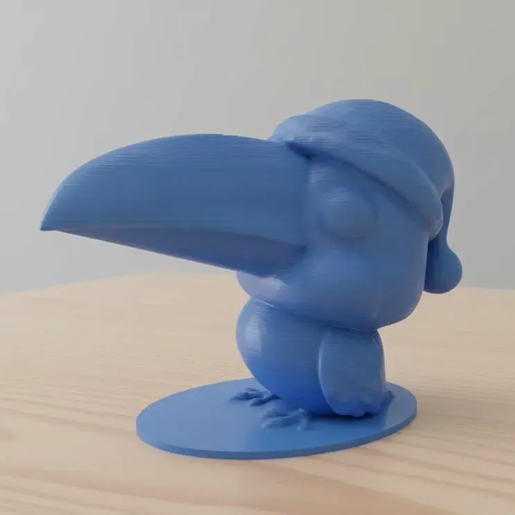 Christmas Toucan Figurine