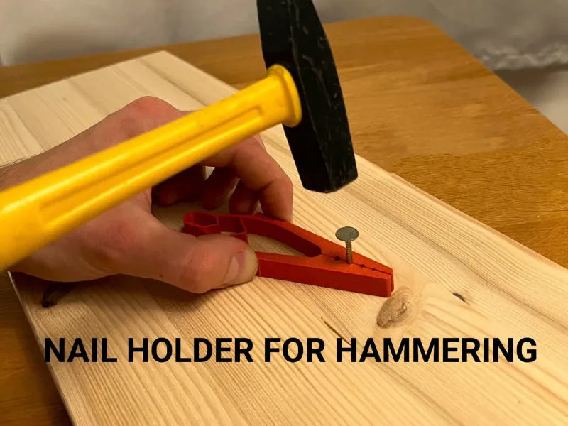 Nagelhouder voor hameren