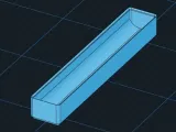 Gridfinity 1x6 Knife Bin-1