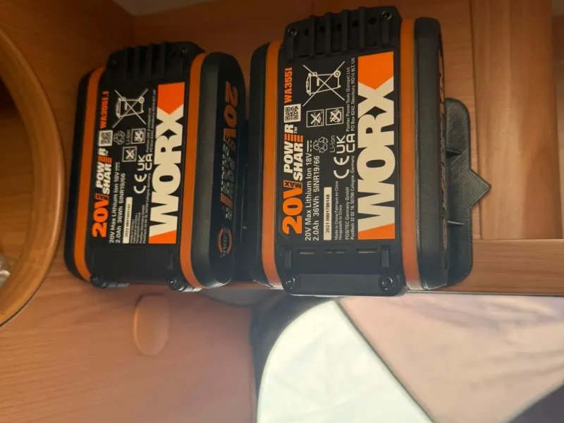 حامل بطاريات Worx PowerShare للحائط