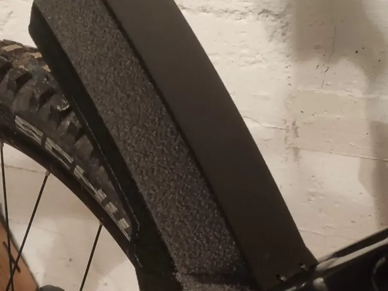 Parafango Rock Shox ZEB e parafango posteriore per Cube Stereo