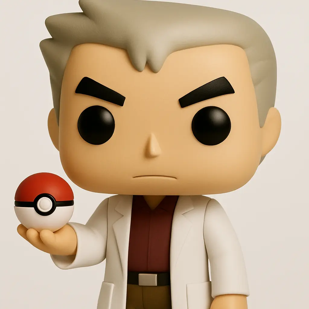 FUNKO POP PROFESOR OAK POKEMON