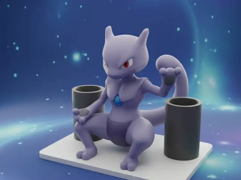 Porta Lapiz Mewtwo