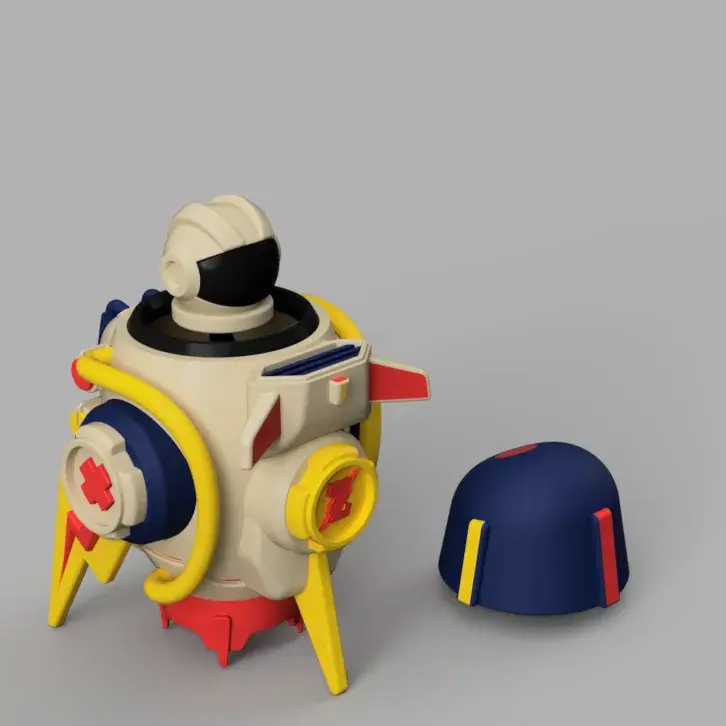 Capsule Astronaut - Kids Toothbrush Holder