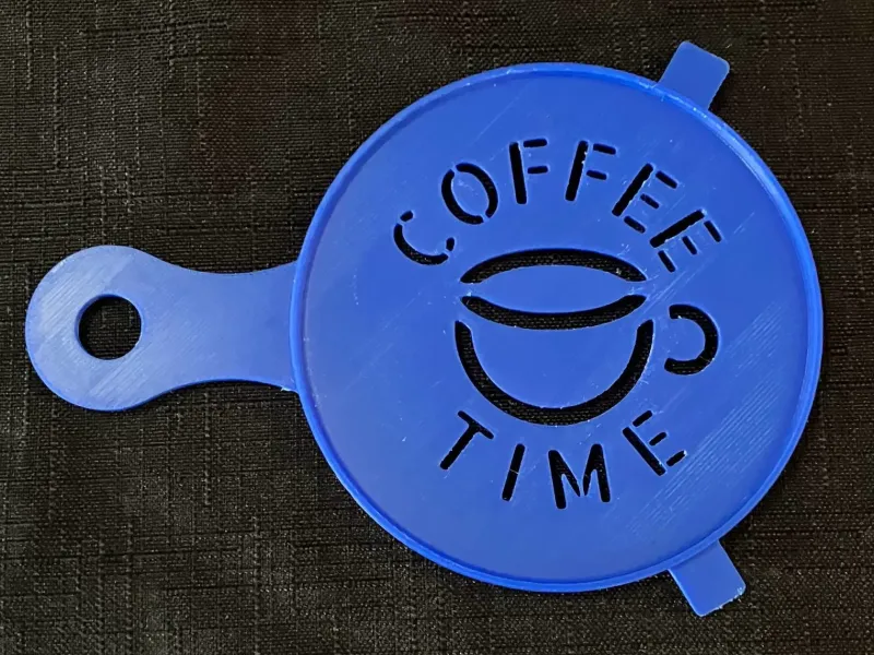 Pochoir PAUSE CAFÉ