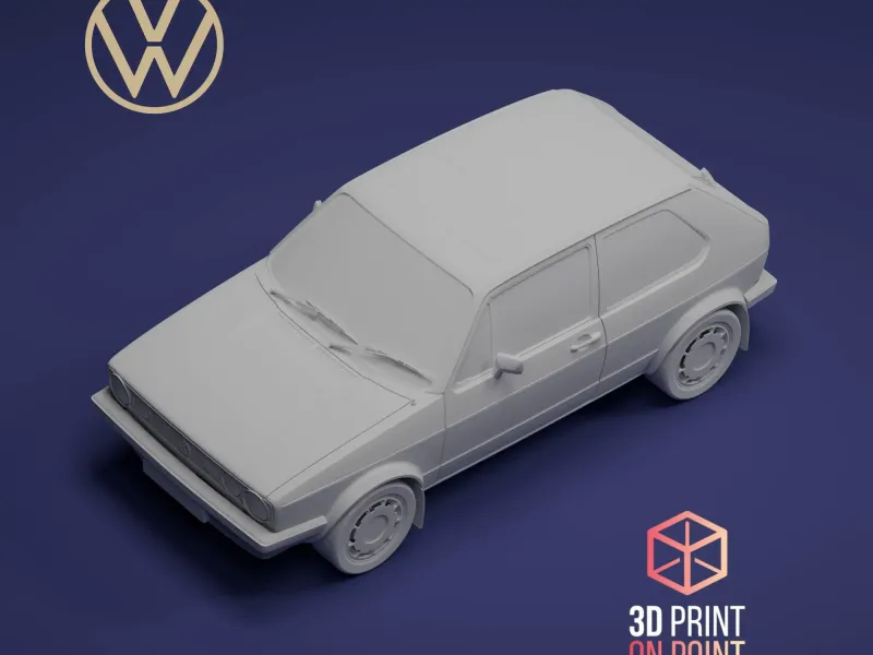 VOLKSWAGEN GOLF GTi MK1 - 3D MODEL