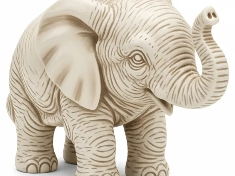 Chaveiro filhote elefante 