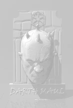 Darth Maul refrigerator magnet