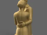Romantic Couple STL 3D Print File-3