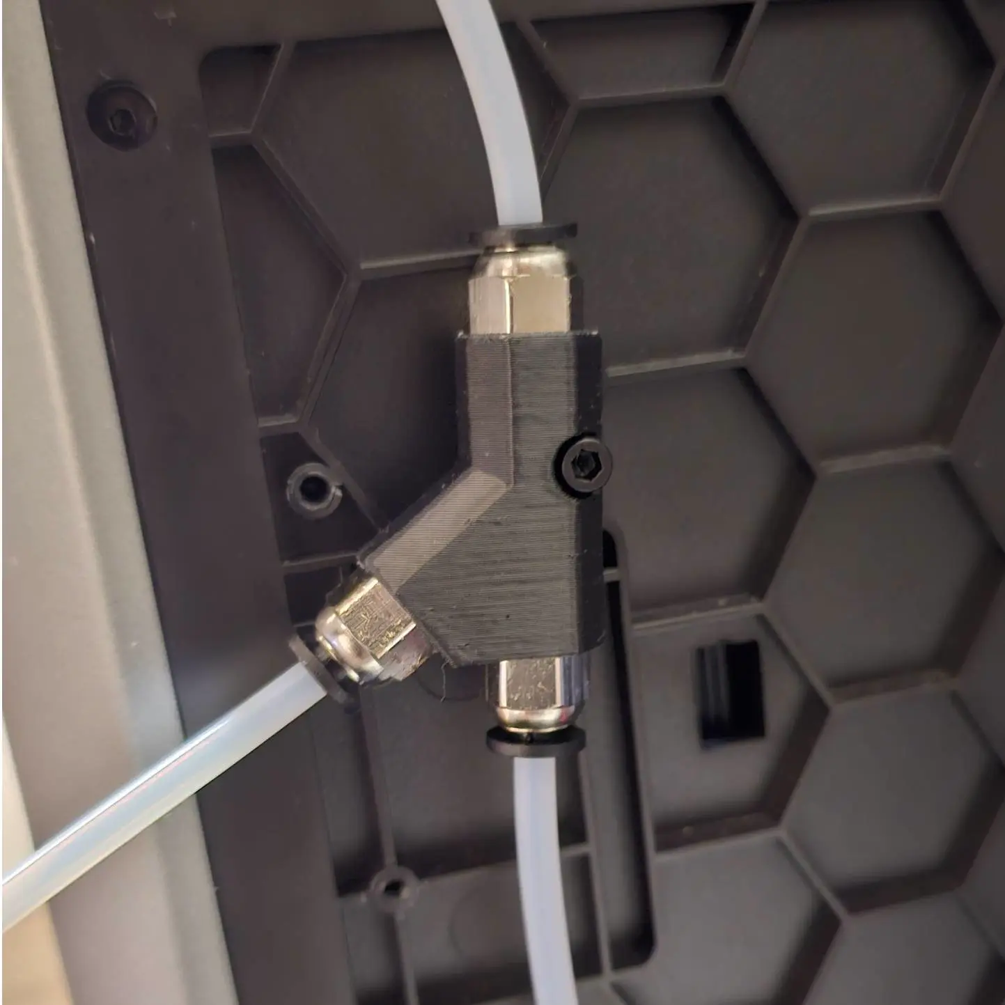 Small PTFE Tube Y splitter