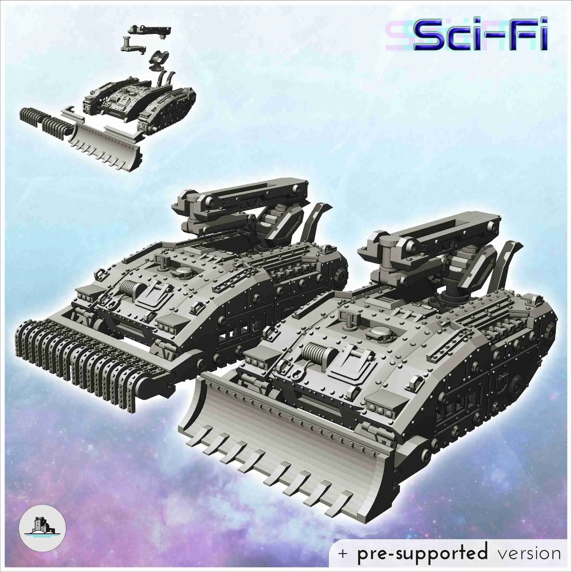 Raptor tanks pack No. 1 - miniatures warhammer 40k 40000 ter