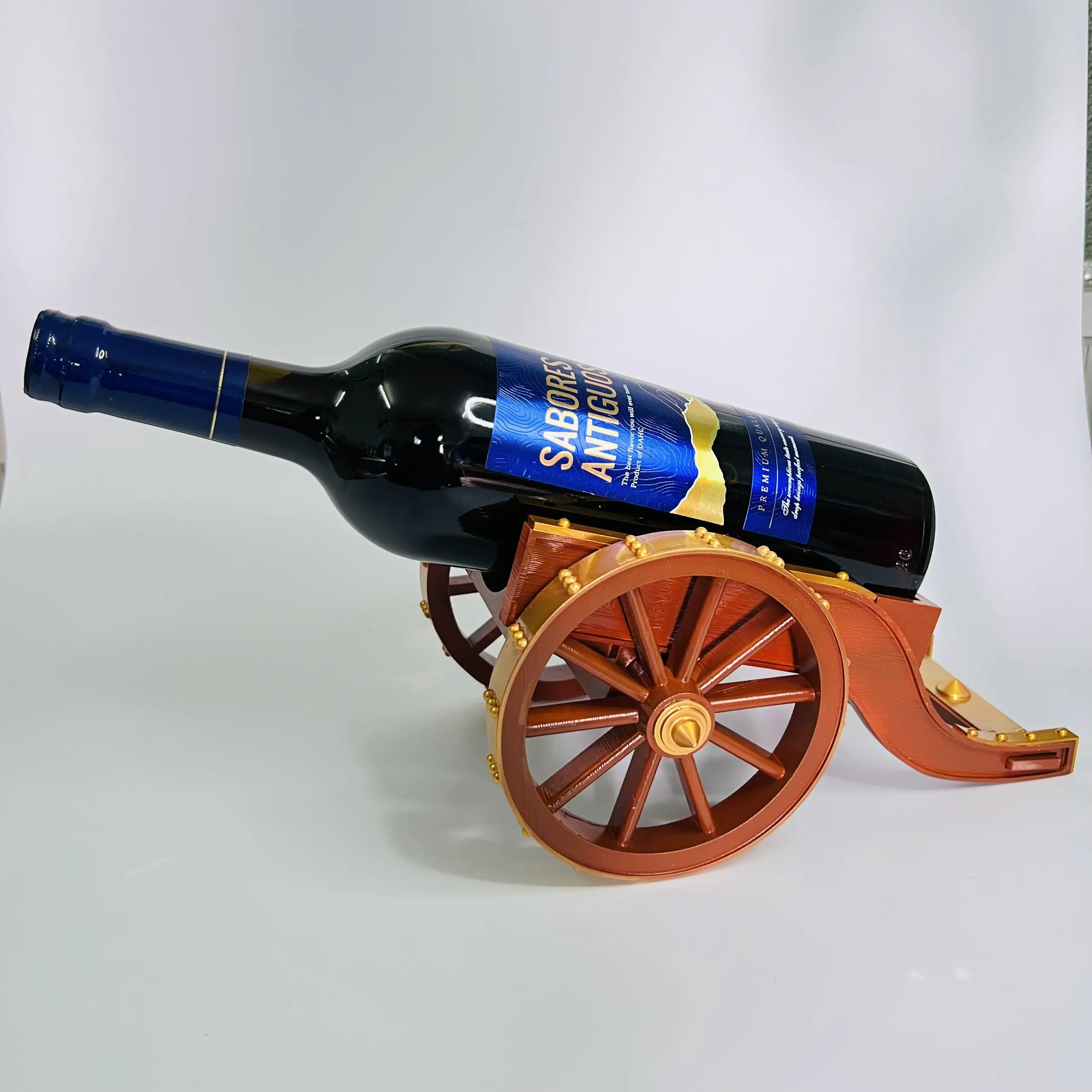 CANNON WINE HOLDER (BOTTLE HOLDER)