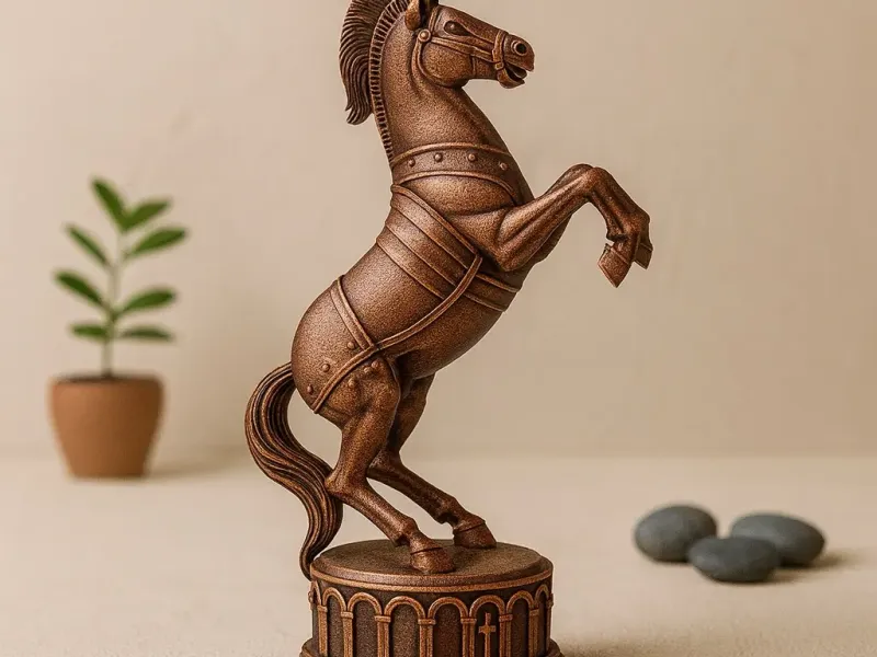 Full Metall Chess Knight