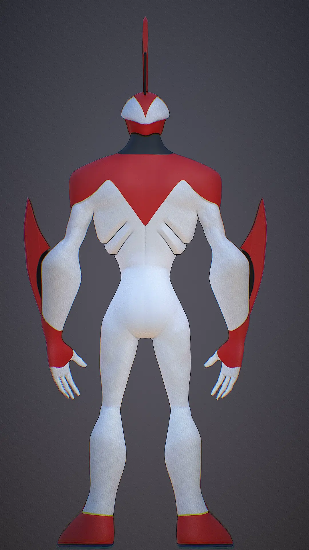 Waybig 3D Model - Ben 10 Alien for Easy Print (Version 2.0)