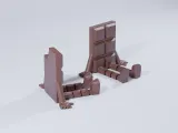 Cute Chocolate Character (Whole & Bitten) - Print-in-Place-3