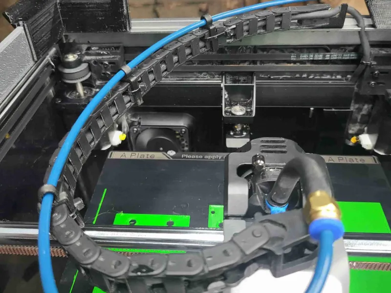 K1/carga máxima de extrusión del filamento