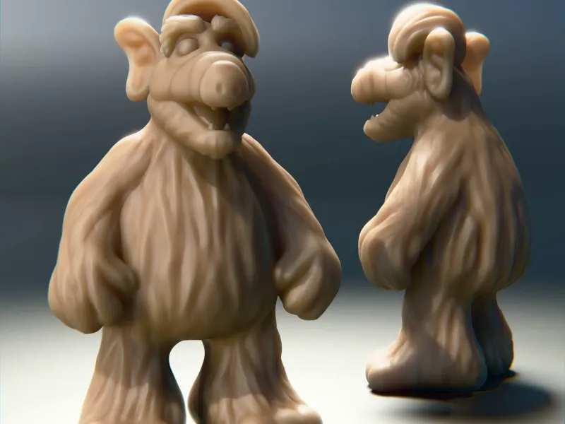 Alf Fan Art Figure