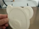 Cute Bear Coaster-3D Printable Drink Coaster-2