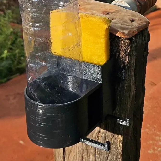 Suporte de Detergente e Bucha e Escova