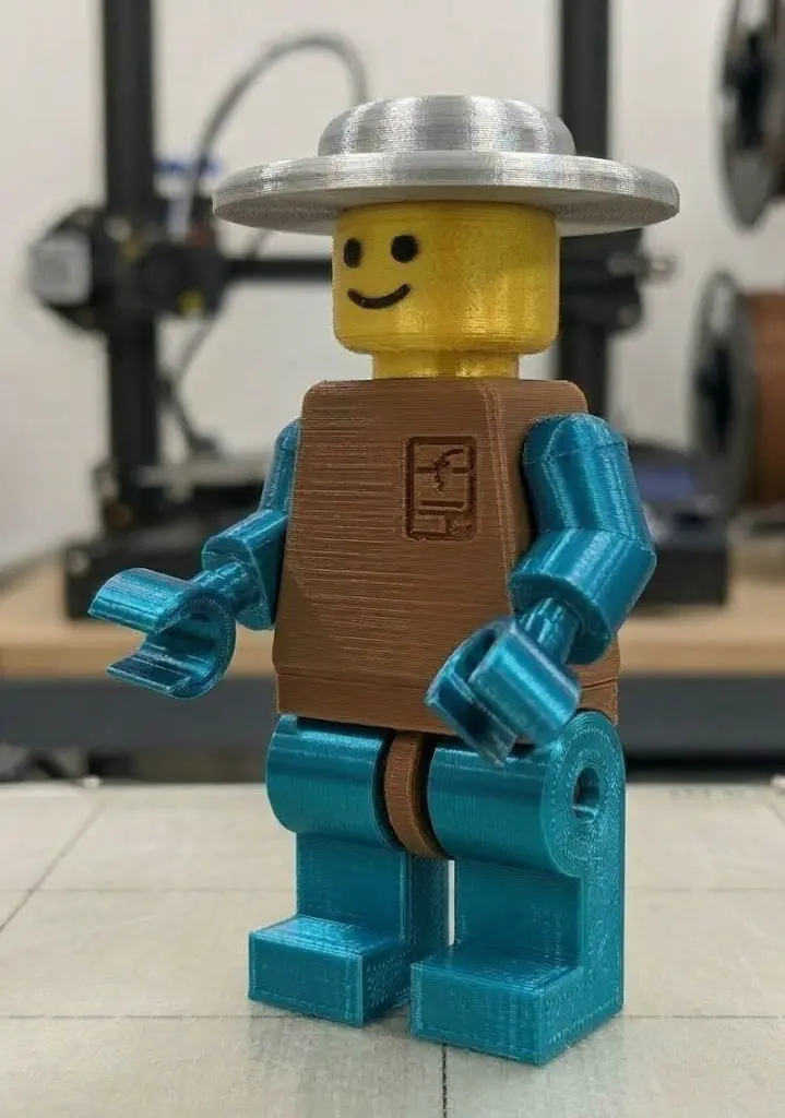 Modular Articulated Minifigure | Snap-Fit Toy