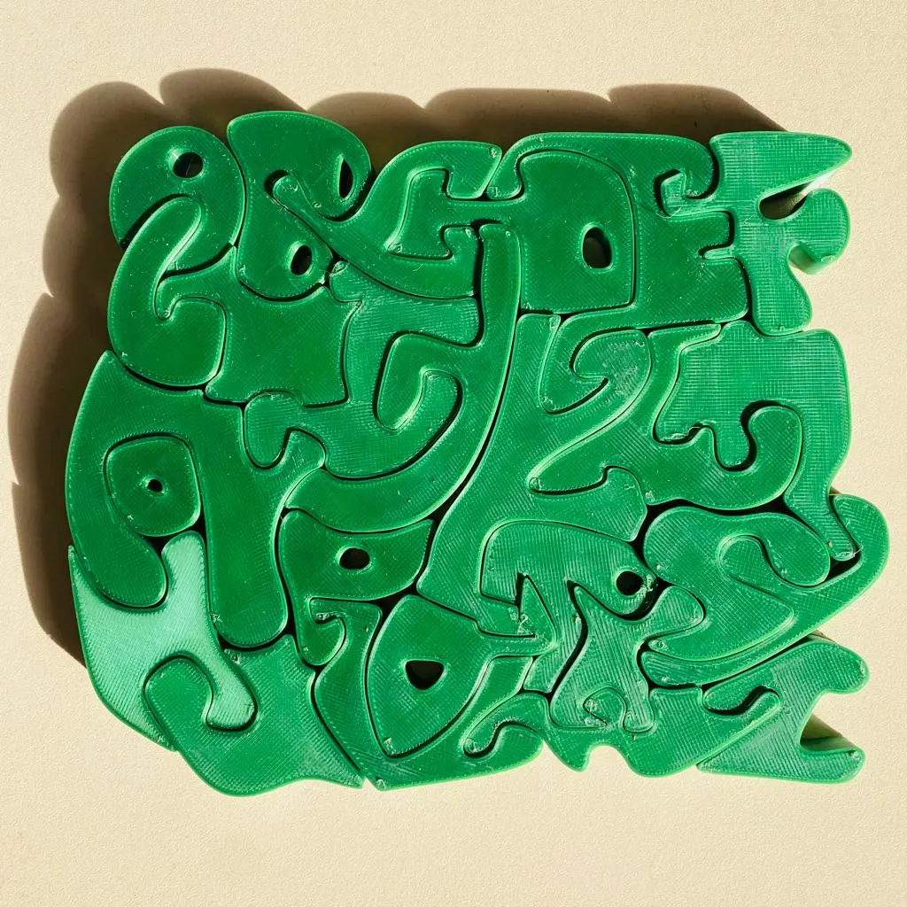 Puzzle educativo ABC de 3esign.eth