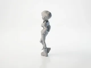 Anime Marilyn Monroe Figurine 3D Printable STL Model