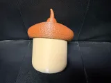 Box, Candy box in the shape of an acorn-1