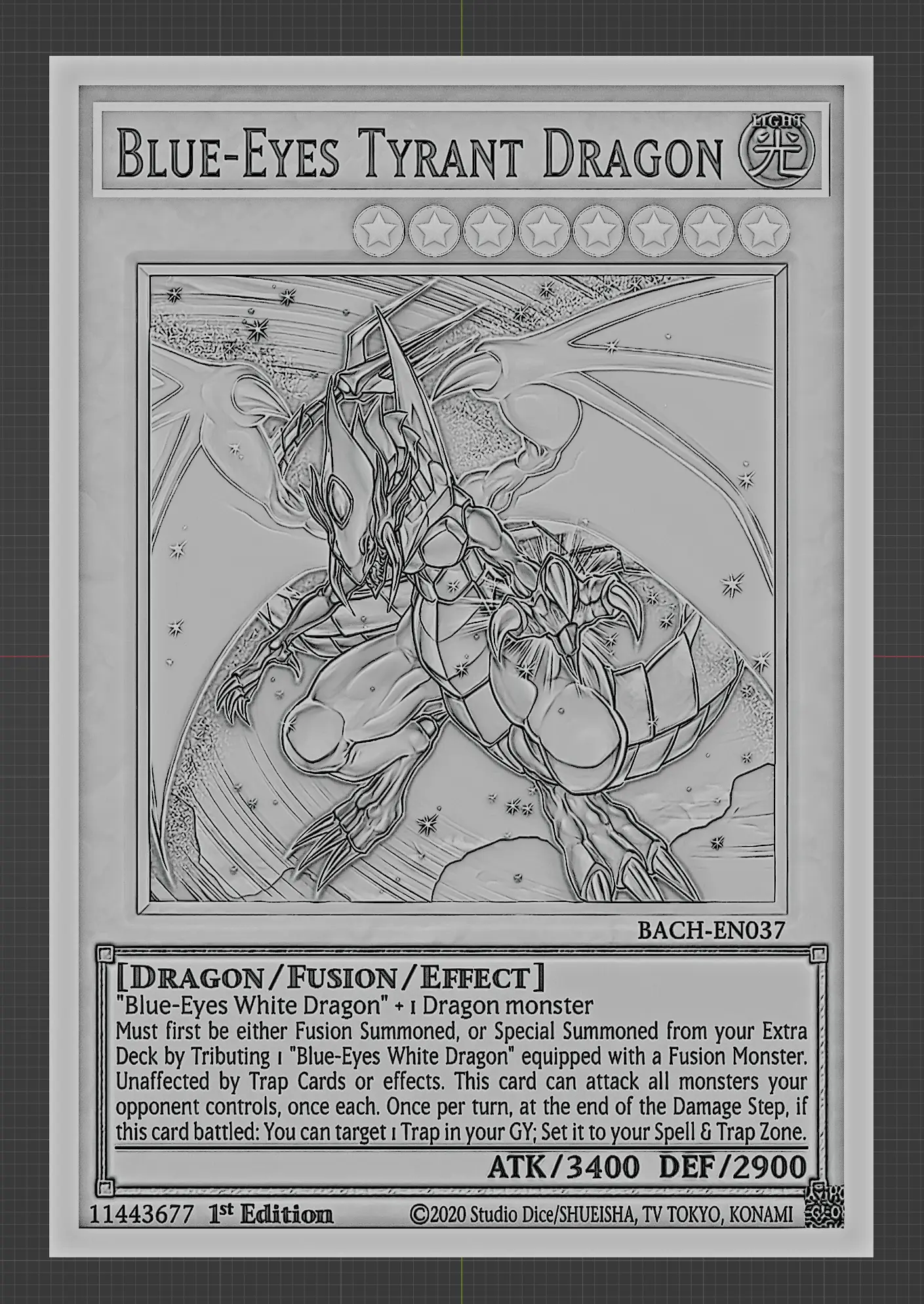 Drago Tiranno dagli Occhi Blu - yugioh