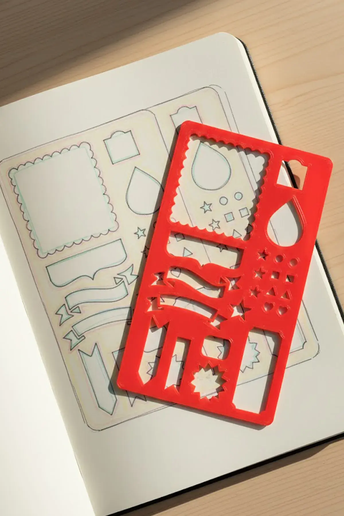 Stationery & Learning Tools STL Download - Modular Template Ruler ...