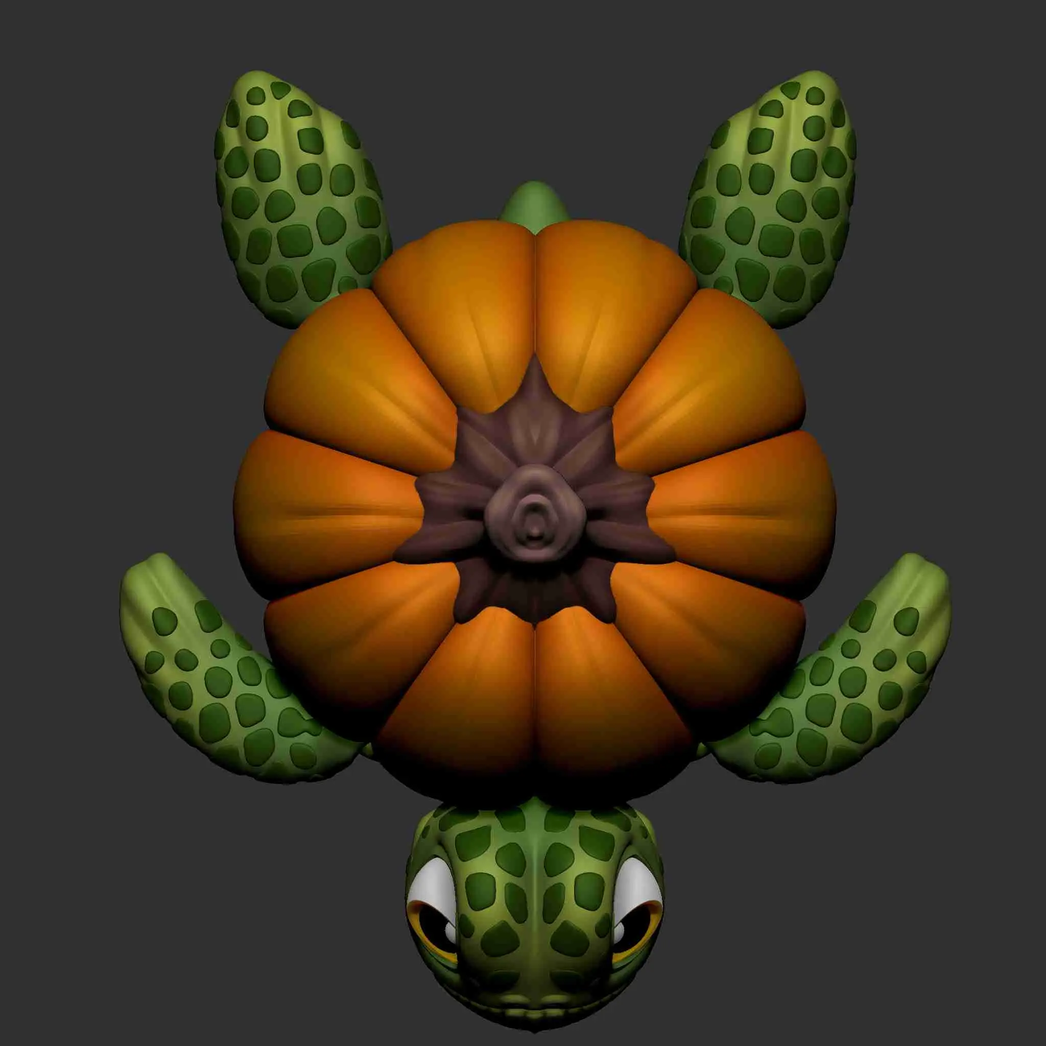 FLEXI PUMPKINTURTLE (PRINT IN PLACE)
