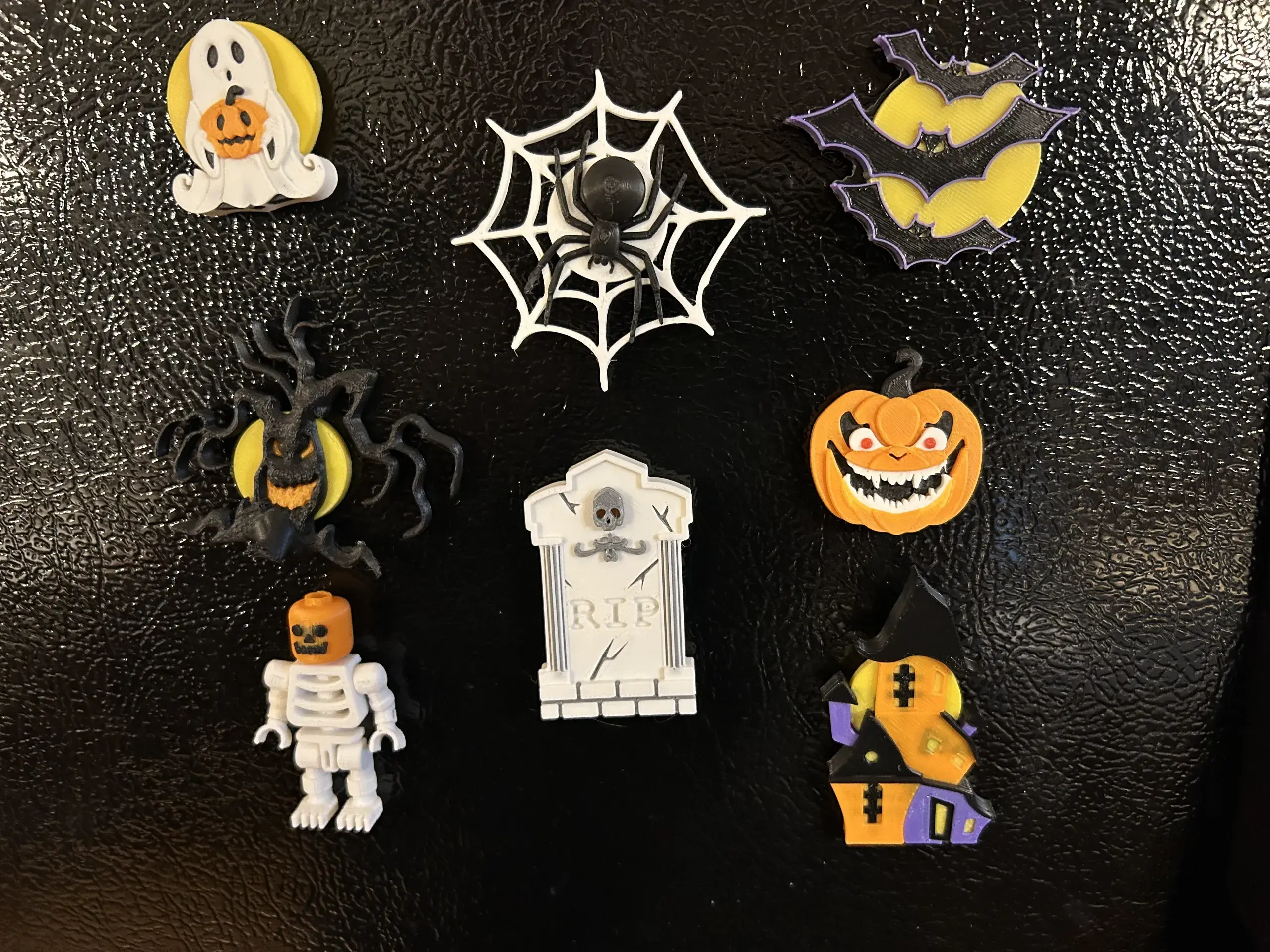 3D Printer Files | 3MF File | Halloween fridge magnets | Creality Cloud