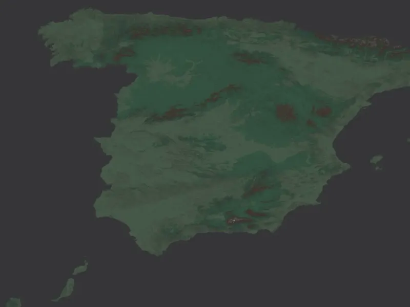 Autonomous Communities of Spain. 3D Map puzzle (17-piece)