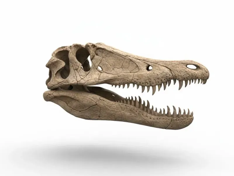 Baryonyx fossil.