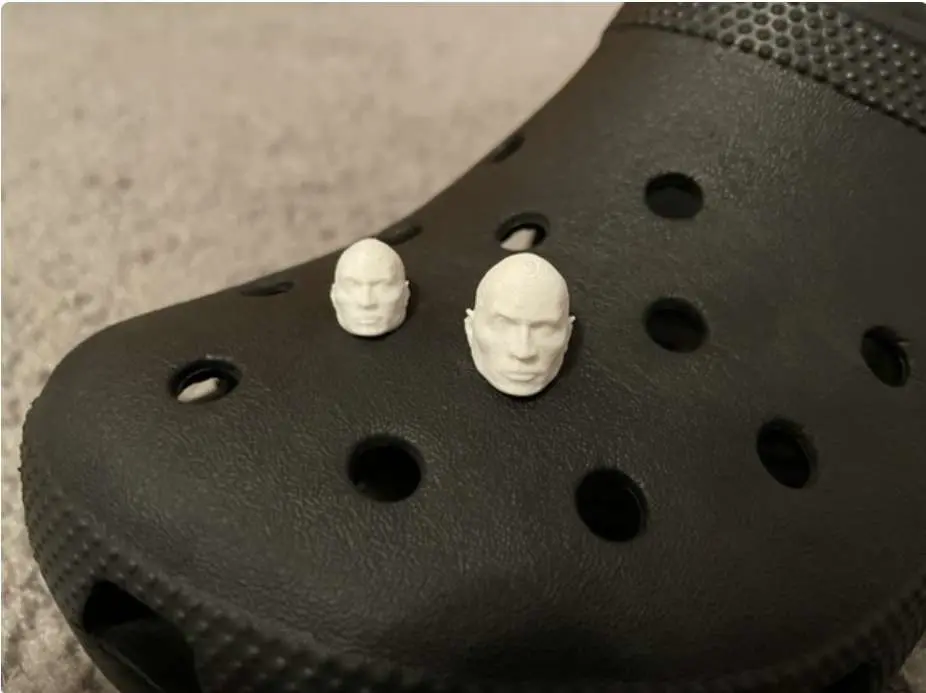 Dwayne croc Johnsen charm 