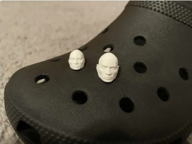 Dwayne croc Johnsen charm 