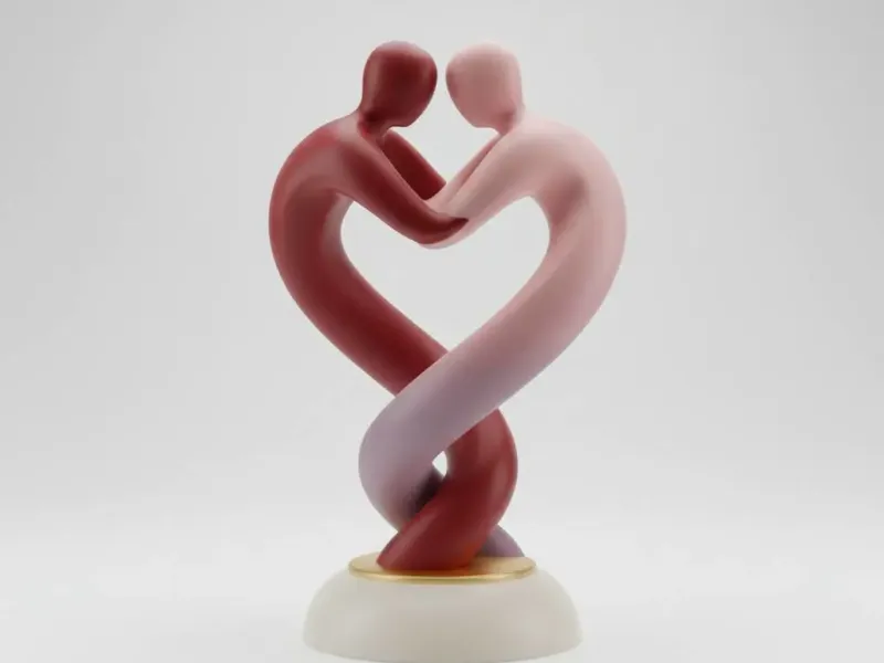 Sculpture Étreinte Éternelle – Noah0x03