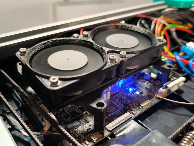 Creality K1 Series Motherboard Twin 6015 Fan Upgrade Mod