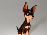 pinscher de dibujos animados-3