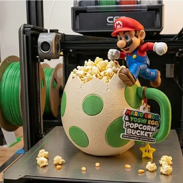 Mario bros pop corn