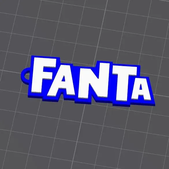 Fanta keychain