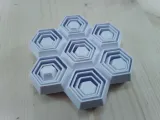 Fraktaler Fidget Multi-Hex-Hexagone-1