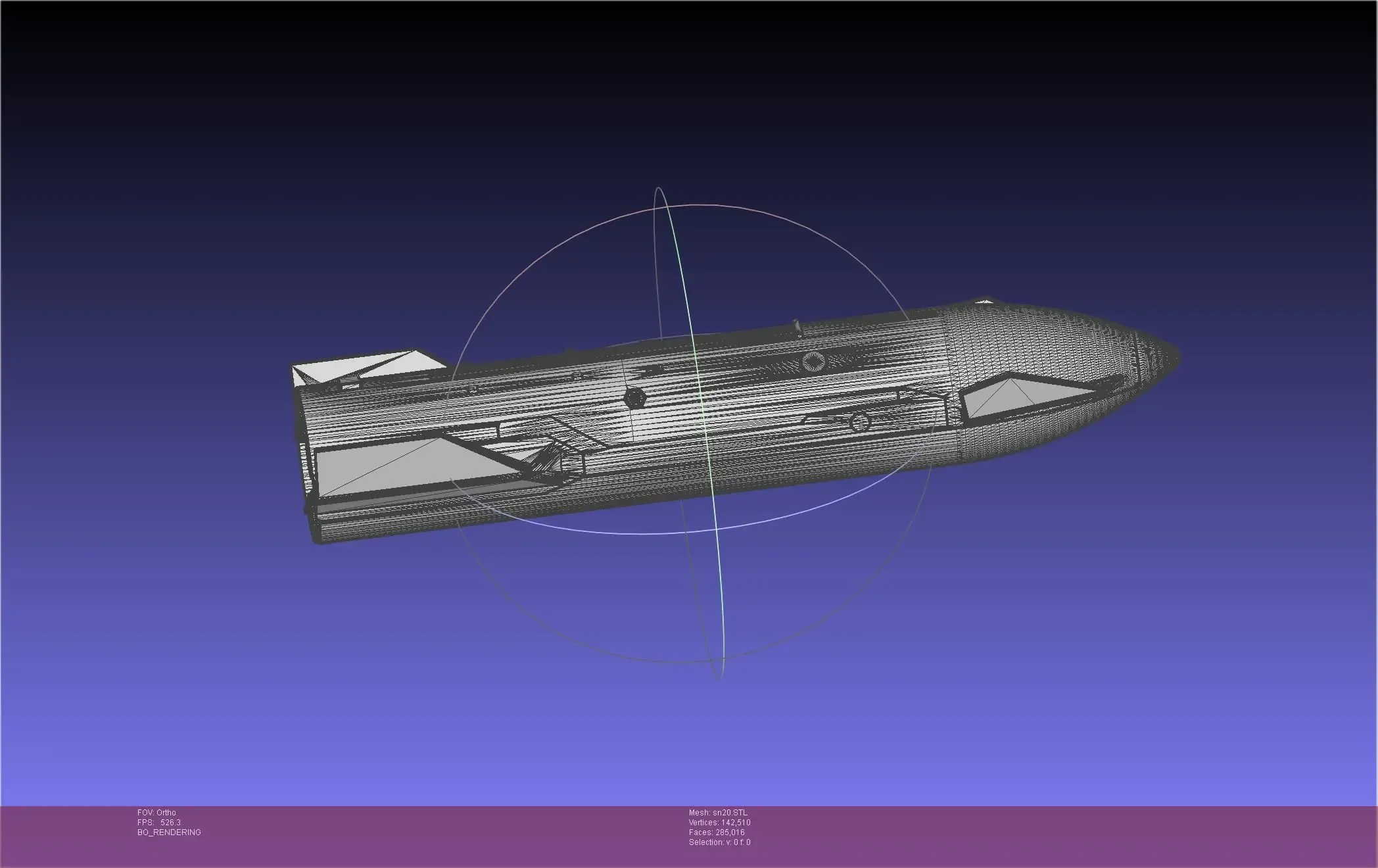 Space X Starship SN20 Printable Model