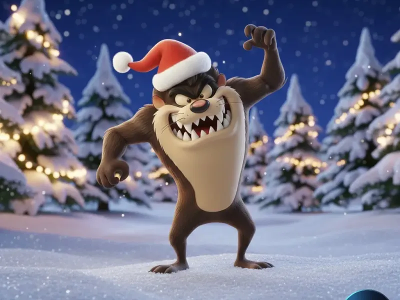 TASMANIAN DEVIL CHRISTMAS