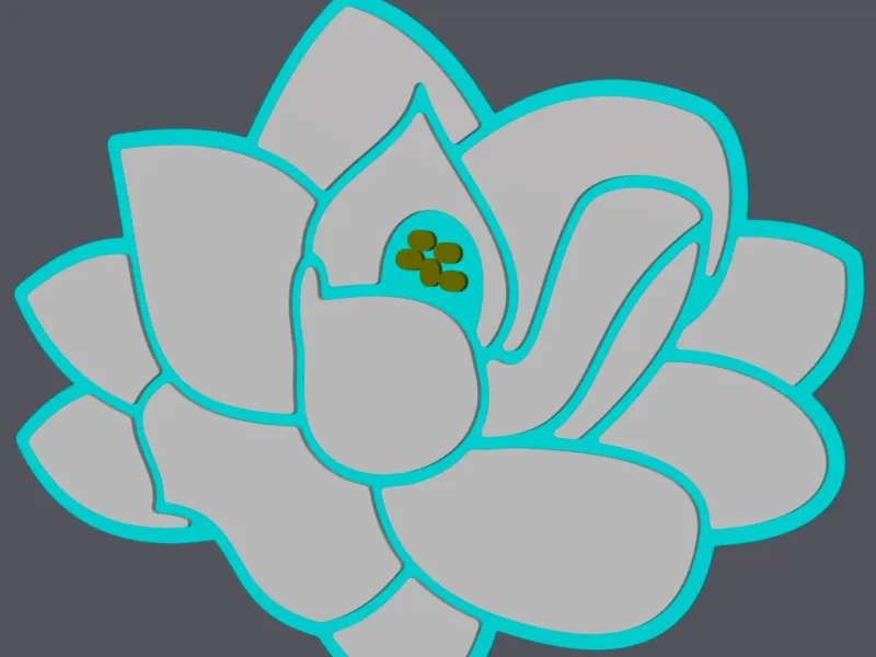 Magnolia Flower - Wall Art v2