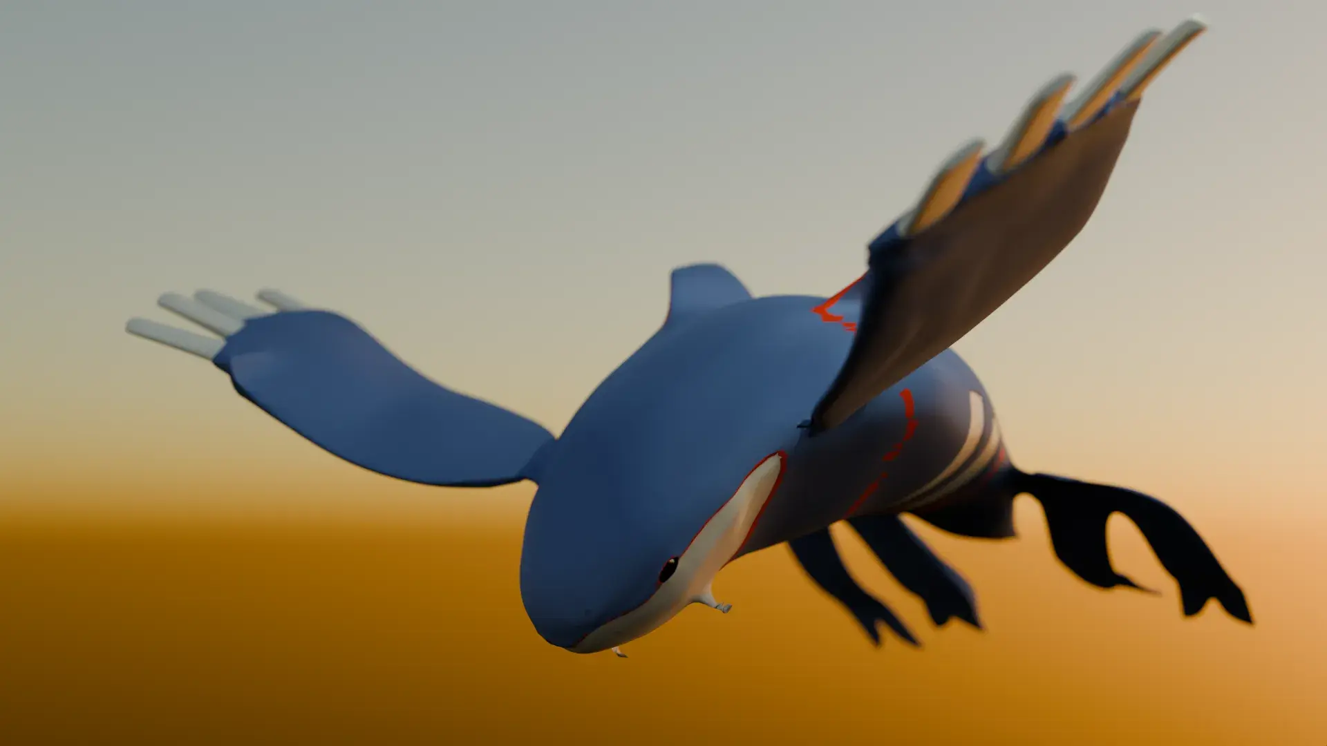 Kyogre Pokemon character