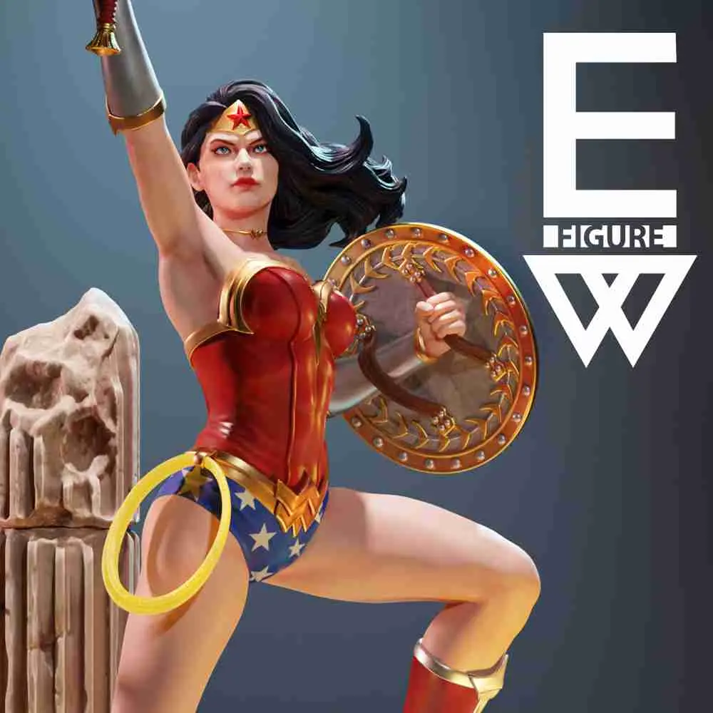 Wonder Woman - 3D STL LISTO PARA IMPRIMIR